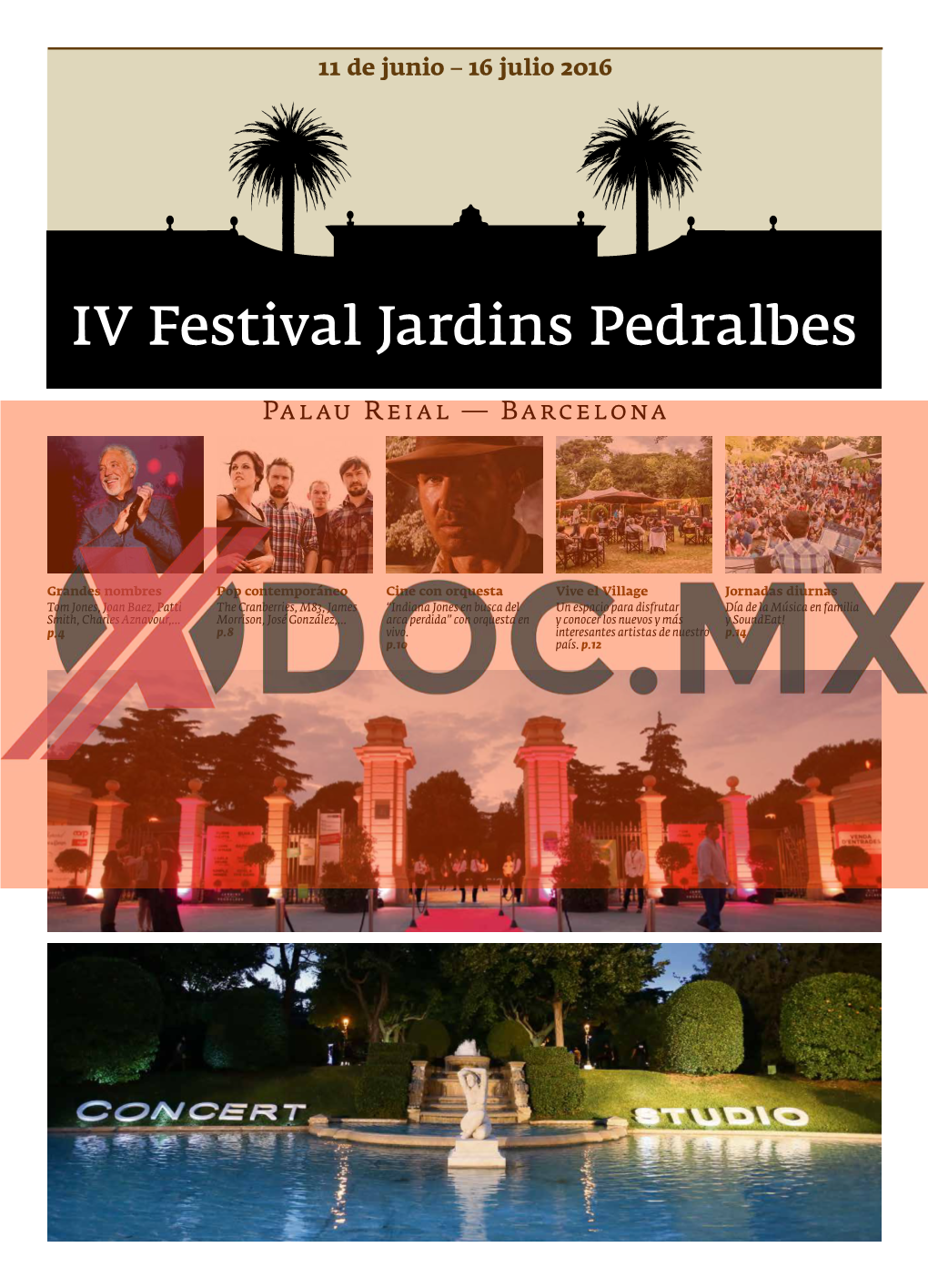 IV Festival Jardins Pedralbes
