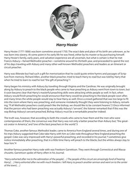 Harry Hosier