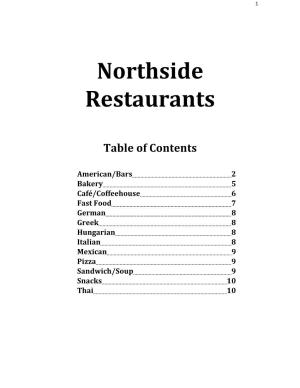 Northside Restaurants