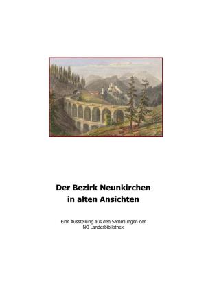 Der Bezirk Neunkirchen in Alten Ansichten