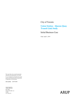 Uqql Initial Business Case Report Final.Docx