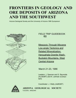Frontiers in Geology and Ore Deposits of Arizona and the Southwest