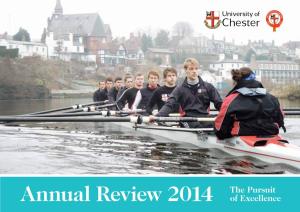 Annual Review 2014 the Pursuit of Excellence 11
