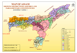 Showing Districtwise Assembly and Parliamentary Constituencies