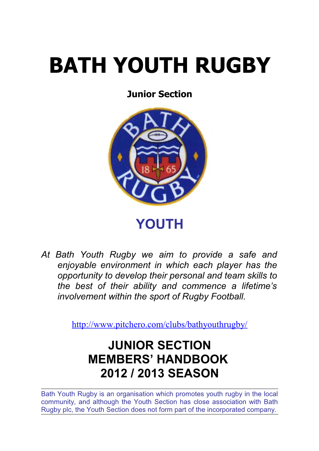 Bath Youth Rugby