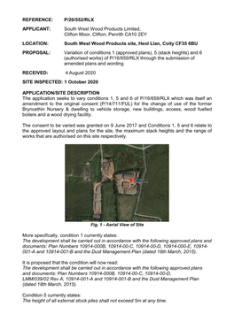 South West Wood Products Site, Heol Llan, Coity CF35 6BU