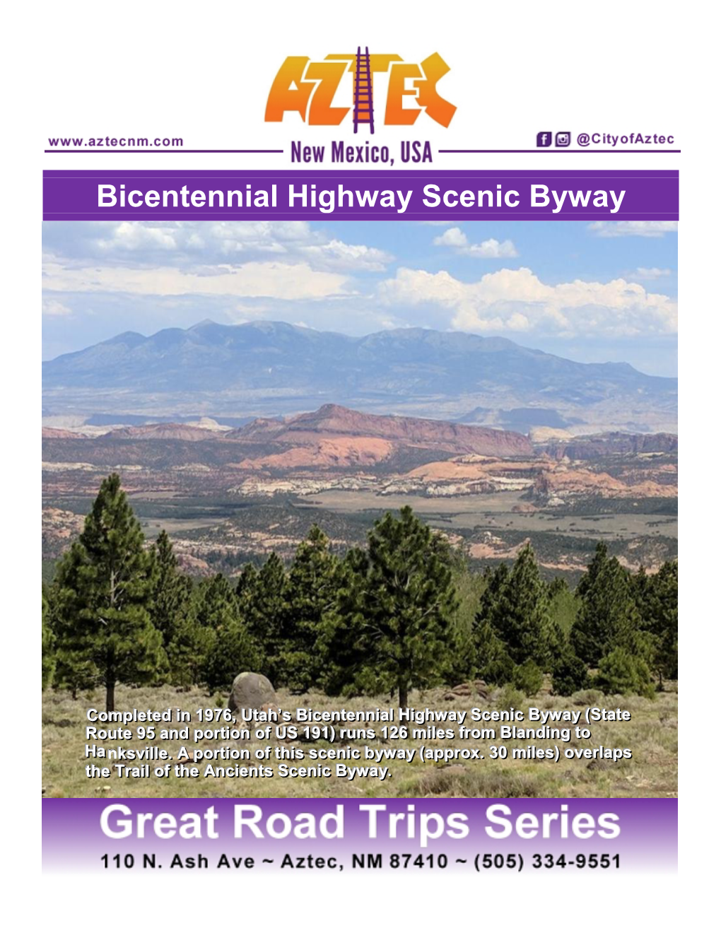 Bicentennial Highway Scenic Byway