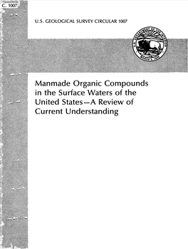 Manmade Organic Compounds in the Surface Waters of the United States-A Review of Current Understanding