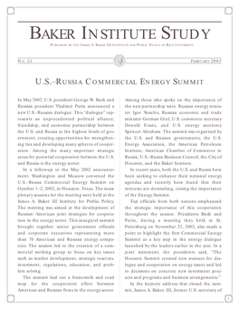 Russia Commercial Energy Summit