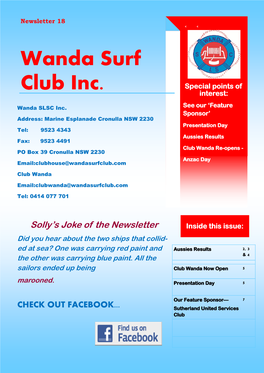 Wanda Surf Club Inc