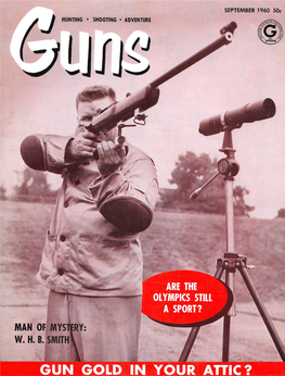 GUNS Magazine September 1960