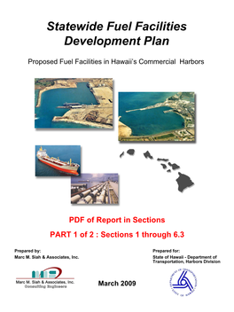 Statewide Fuel Facilities Development Plan