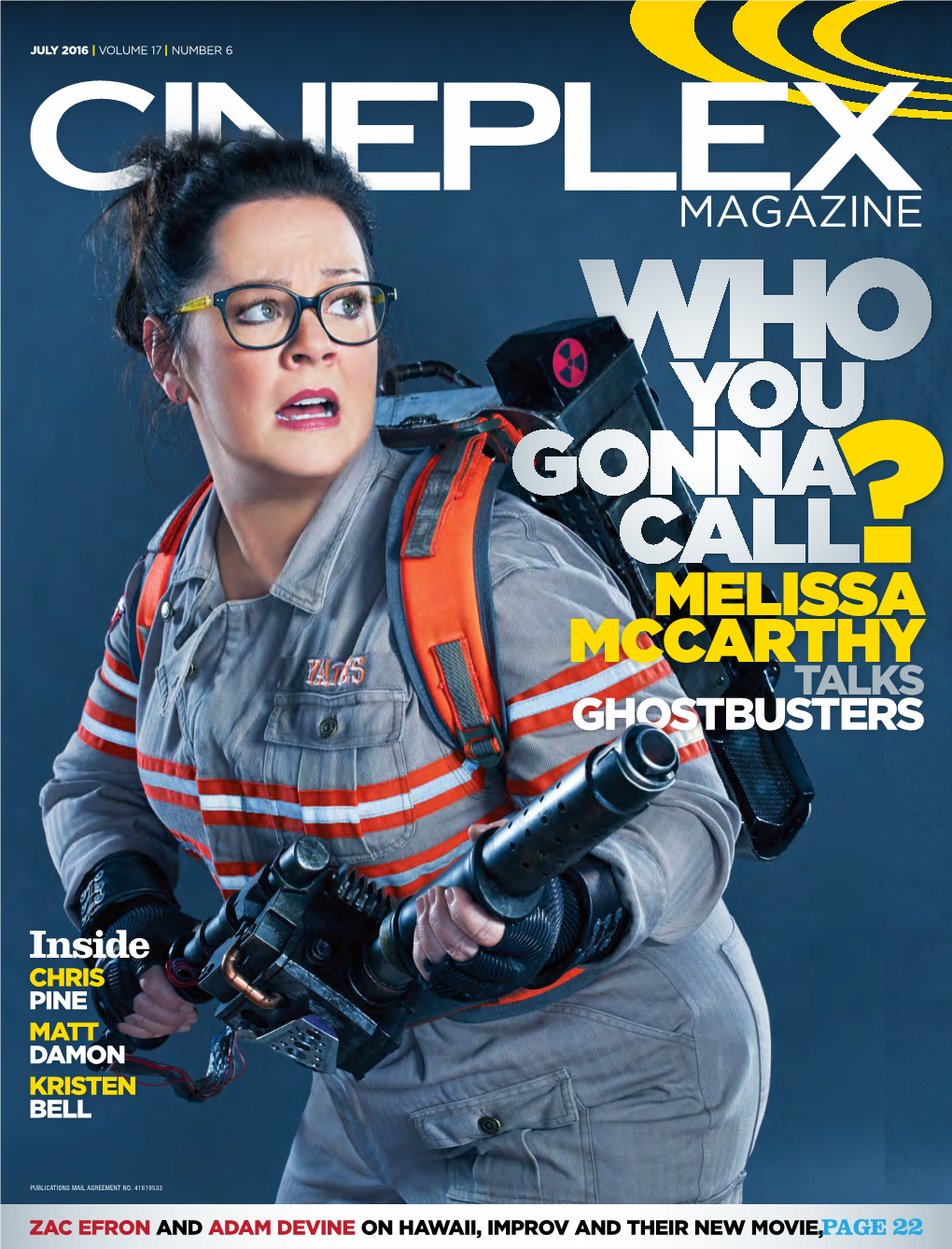You Gonna Call Melissa Mccarthy Talks Ghostbusters