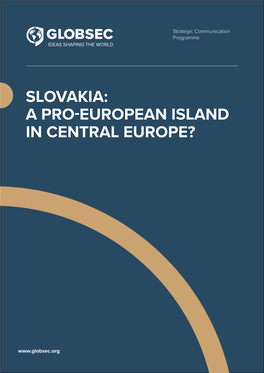 Slovakia: a Pro-European Island in Central Europe?