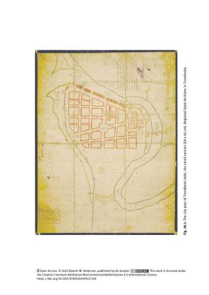 Fig. 18.1: the City Plan of Trondheim 1681, the Small Version (59 X 45 Cm). Regional State Archives in Trondheim. Eystein M