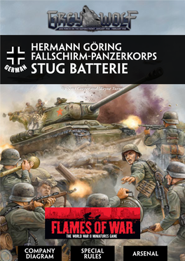 Hermann Göring Fallschirm-Panzerkorps Stug Batterie