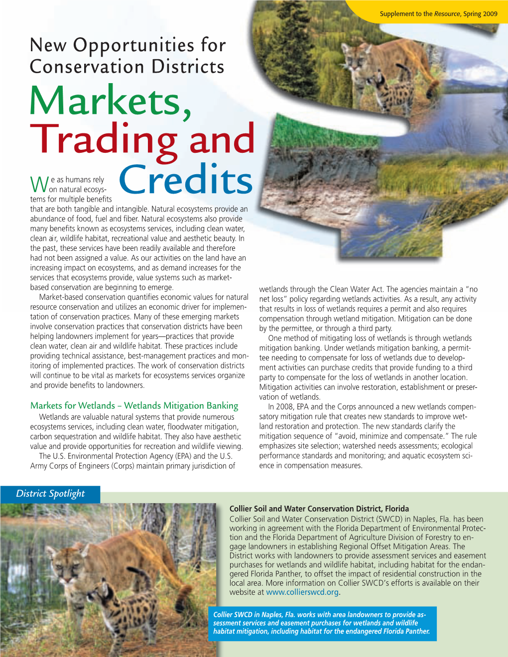 Credits Trading and Markets