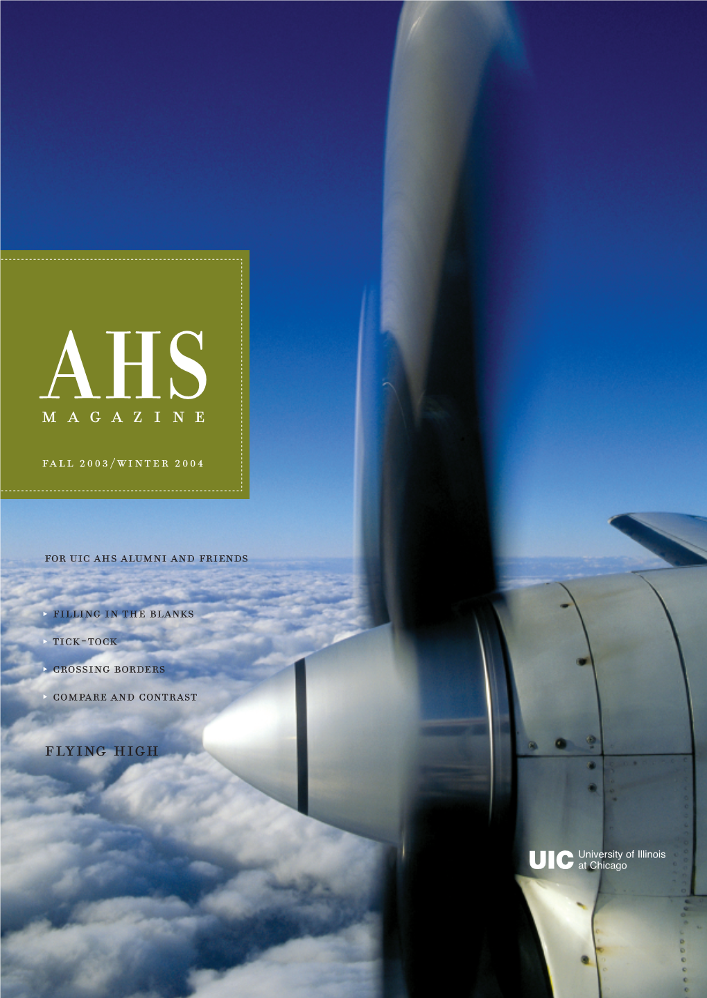 AHS Magazine Fall 2003/Winter 2004