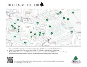 The Ole Miss Tree Trail