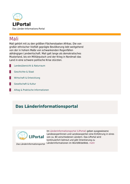 Liportal Das Länder-Informations-Portal