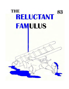 The Reluctant Famulus # 83 September/October 2011 Thomas D