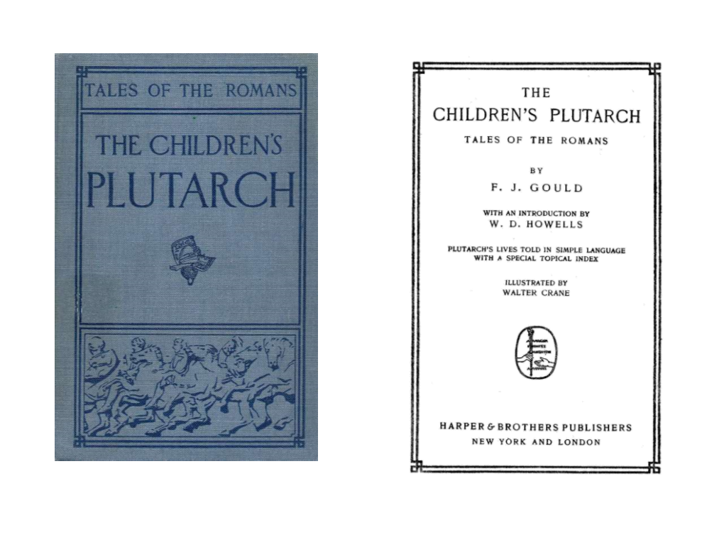 The Children's Plutarch--Romans