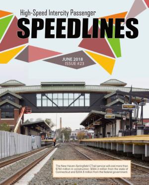 SPEEDLINES, High-Speed Intercity Passenger Rail Committee, June 2018