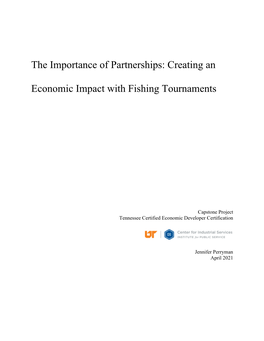 Creating an Economic Impact with Fishing Tournaments
