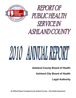 Ashland County Health Department