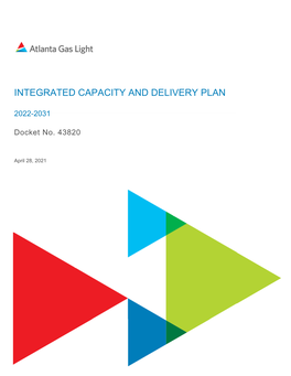 Integrated Capacity and Delivery Plan