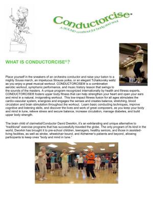 What Is Conductorcise® ?