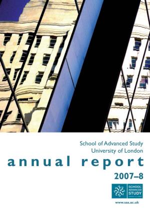 Annual Report 2007–8