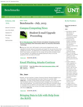 Benchmarks - July, 2013 | Benchmarks Online