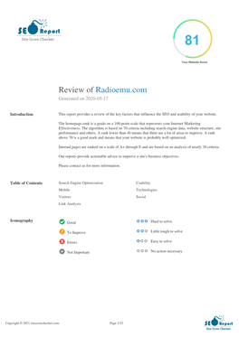 Review of Radioemu.Com Generated on 2020-05-17