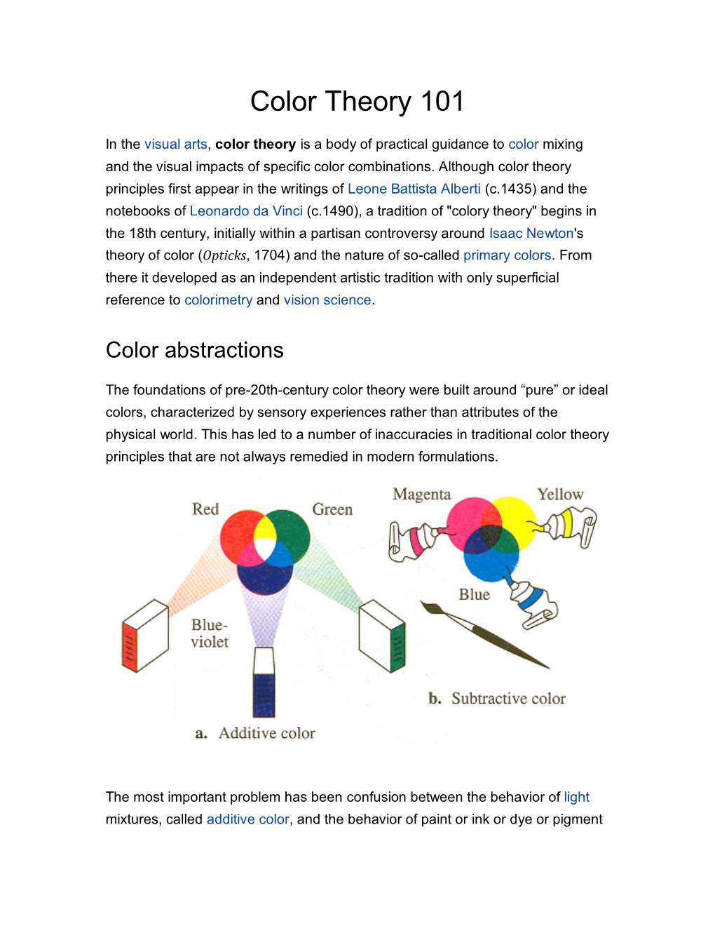 Color Theory 101