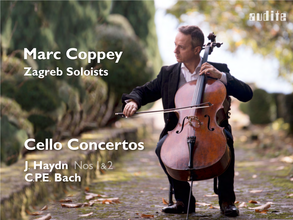 Digibooklet Cello Concertos Marc Coppey Zagreb Soloists