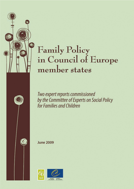 Family Policy in Council of Europe Member States