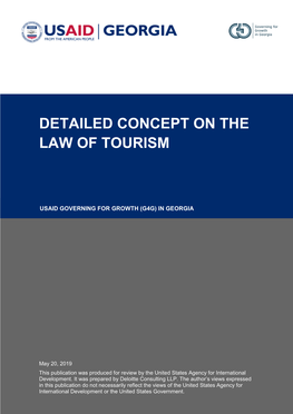 Detailed Concept on the Law of Tourism