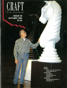 Craft New Zealand Issue Atumn 1992