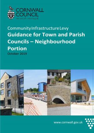 CIL Guidance for Town and Parish Councils