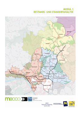 MODUL 1 BESTANDS- UND STANDORTANALYSE Regionale Leitplanung Nordraum Wien