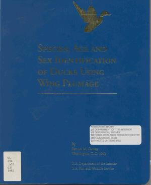 Species, Age and Sex Identification of Ducks Using Wing Plumage