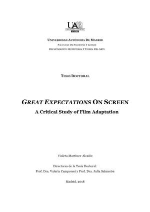 Great Expectations on Screen