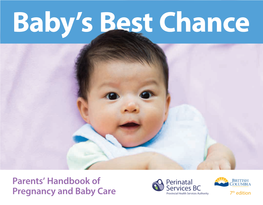 Baby's Best Chance: Parents' Handbook of Pregnancy