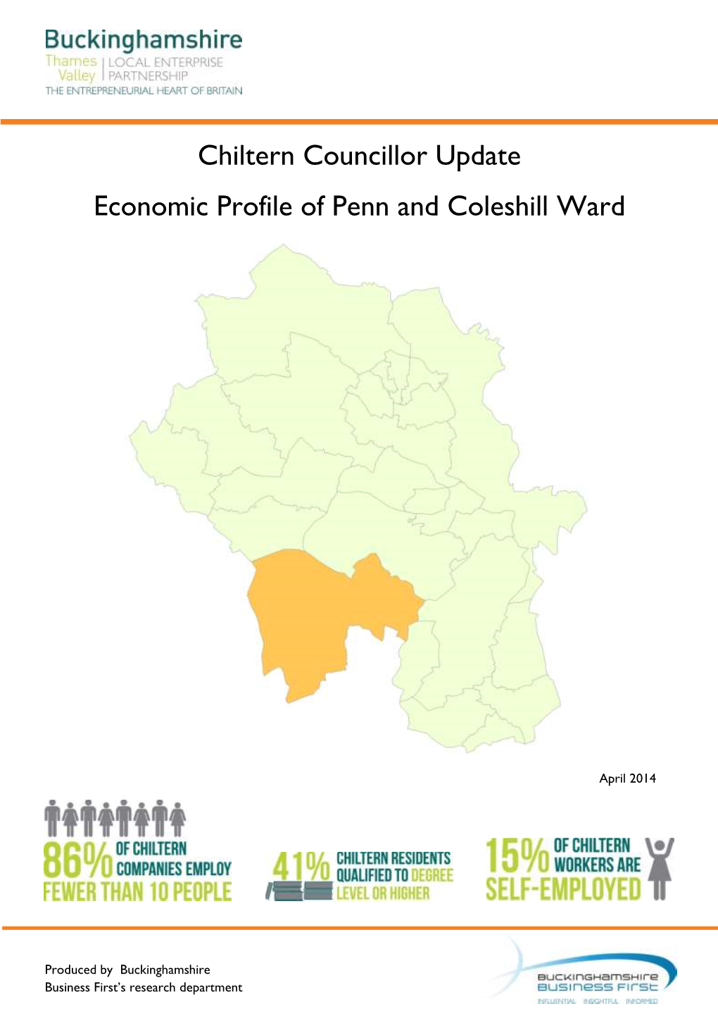 Chiltern Councillor Update Economic Profile of Penn and Coleshill Ward