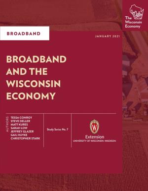 Broadband and the Wisconsin Economy