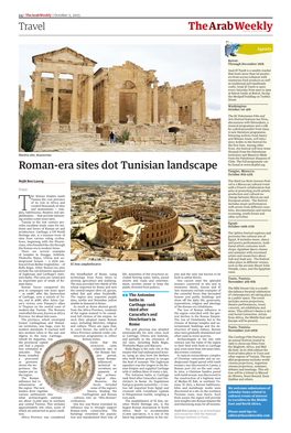 Roman-Era Sites Dot Tunisian Landscape Be Found At