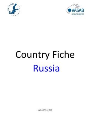 MSP Country Fiche Template