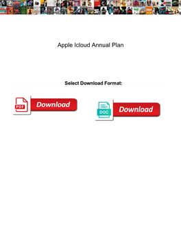 Apple Icloud Annual Plan