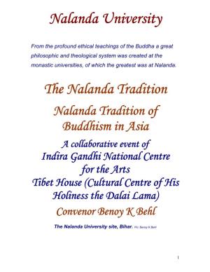 The Greatest Known Buddhist Universities, Nalanda, Vikramasila